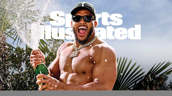 Aaron Donald on the cover of the SI April 2022 issue
